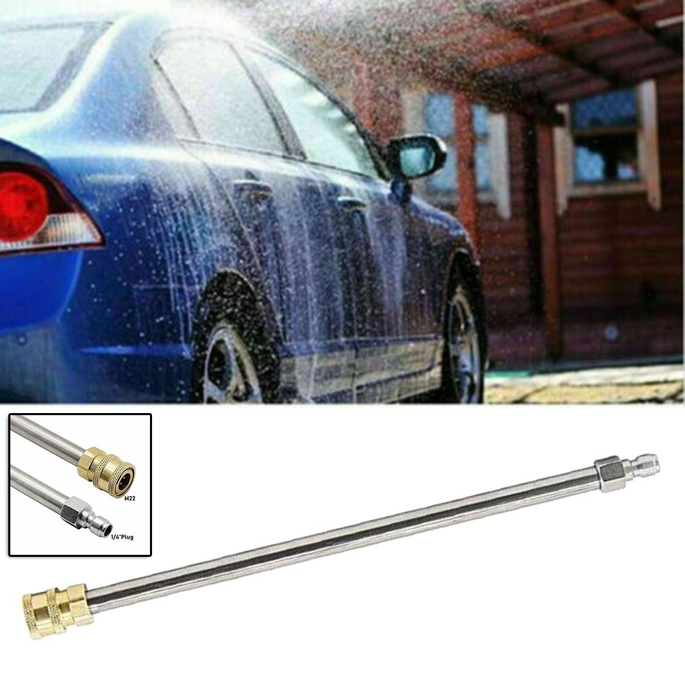 16inch/40cm Extension Wand Lance for High Pressure Washer 1/4inch Quick Connect