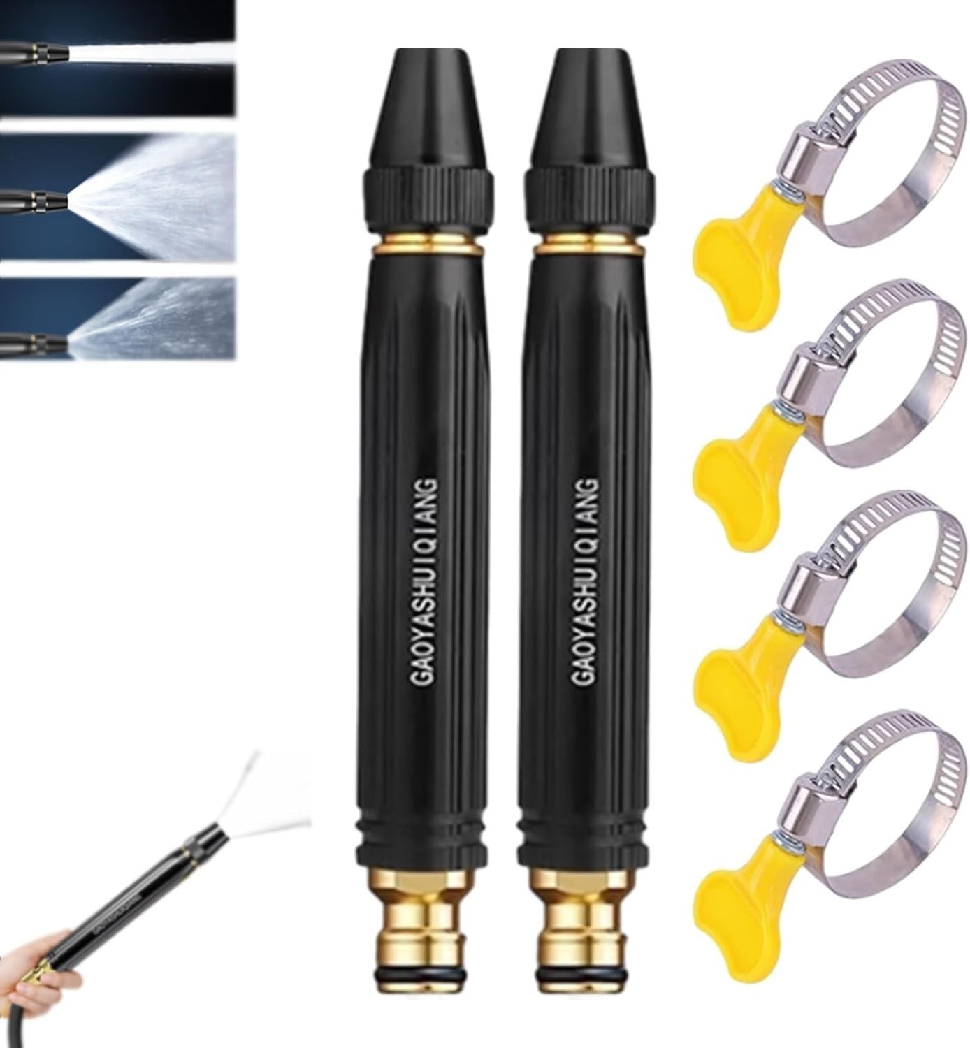 High Pressure Car Wash Water Gun Spray Nozzle Portable Washer for Auto