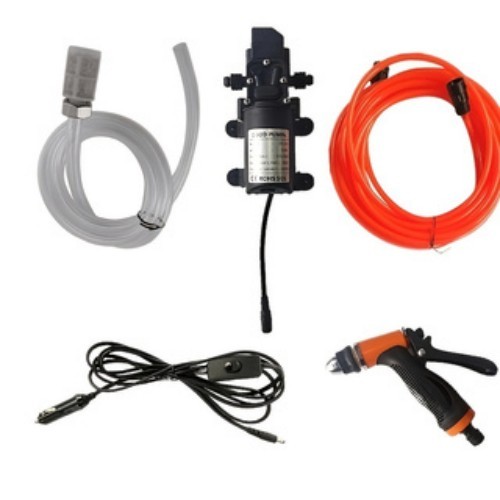 Portable Intelligent Electric Pressure Washer Pump 80W 12V Portable Pressure