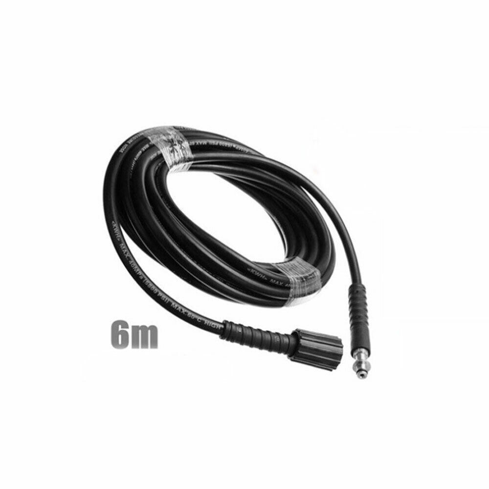 1X 6M/8M/10M High Pressure Washer Extension Hose Pipe Cleaner Replacement Kit