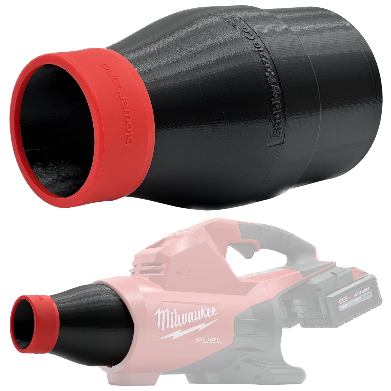 Stubby Nozzle Co. STUBBY Car Drying Nozzle for Milwaukee M18 Fuel Leaf Blower…
