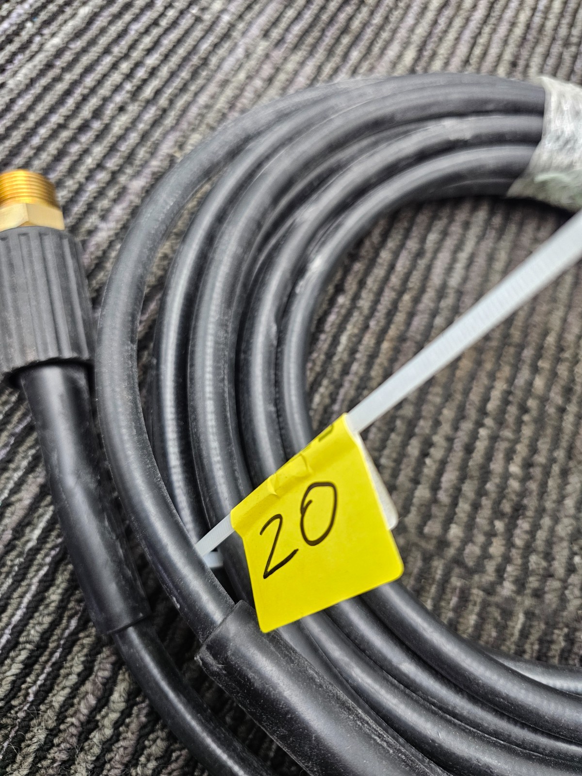 YL Max 20ft High-Pressure Hose 200bar / 20 MPa for Electric Pressure Washers