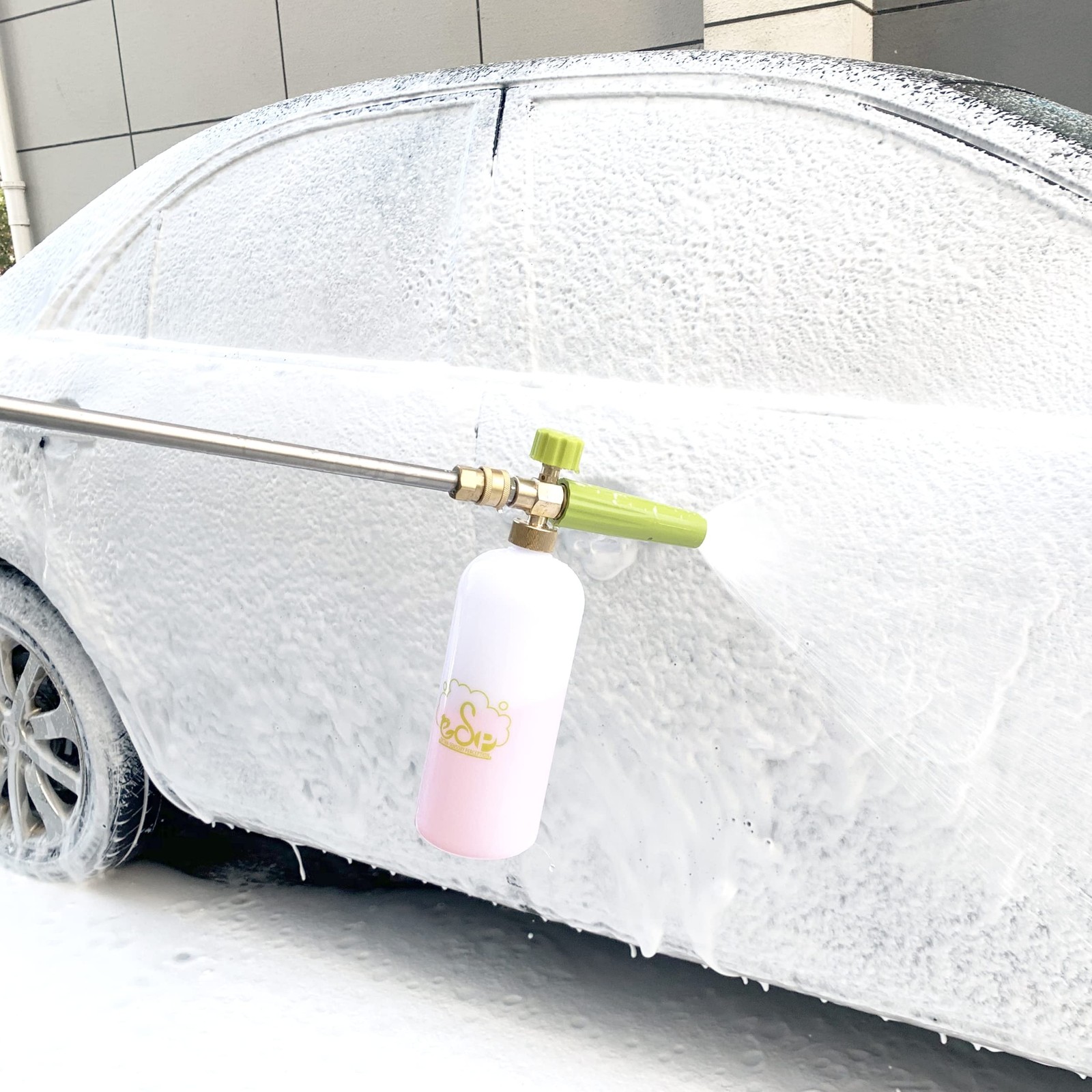 ESP Foam Cannon Snow Foam Lance Pressure Power Jet Washer Quick Release Adjus…