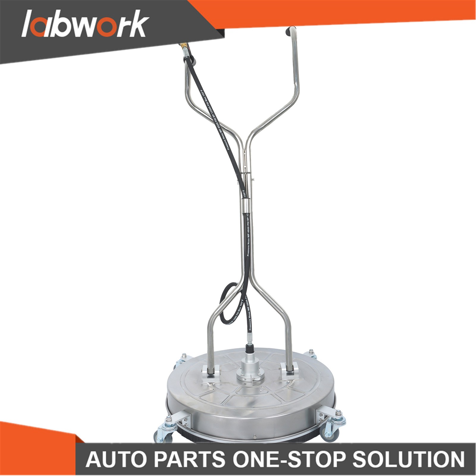 Labwork 24″ Pressure Washer Surface Cleaning System – Easy-Attach Handle