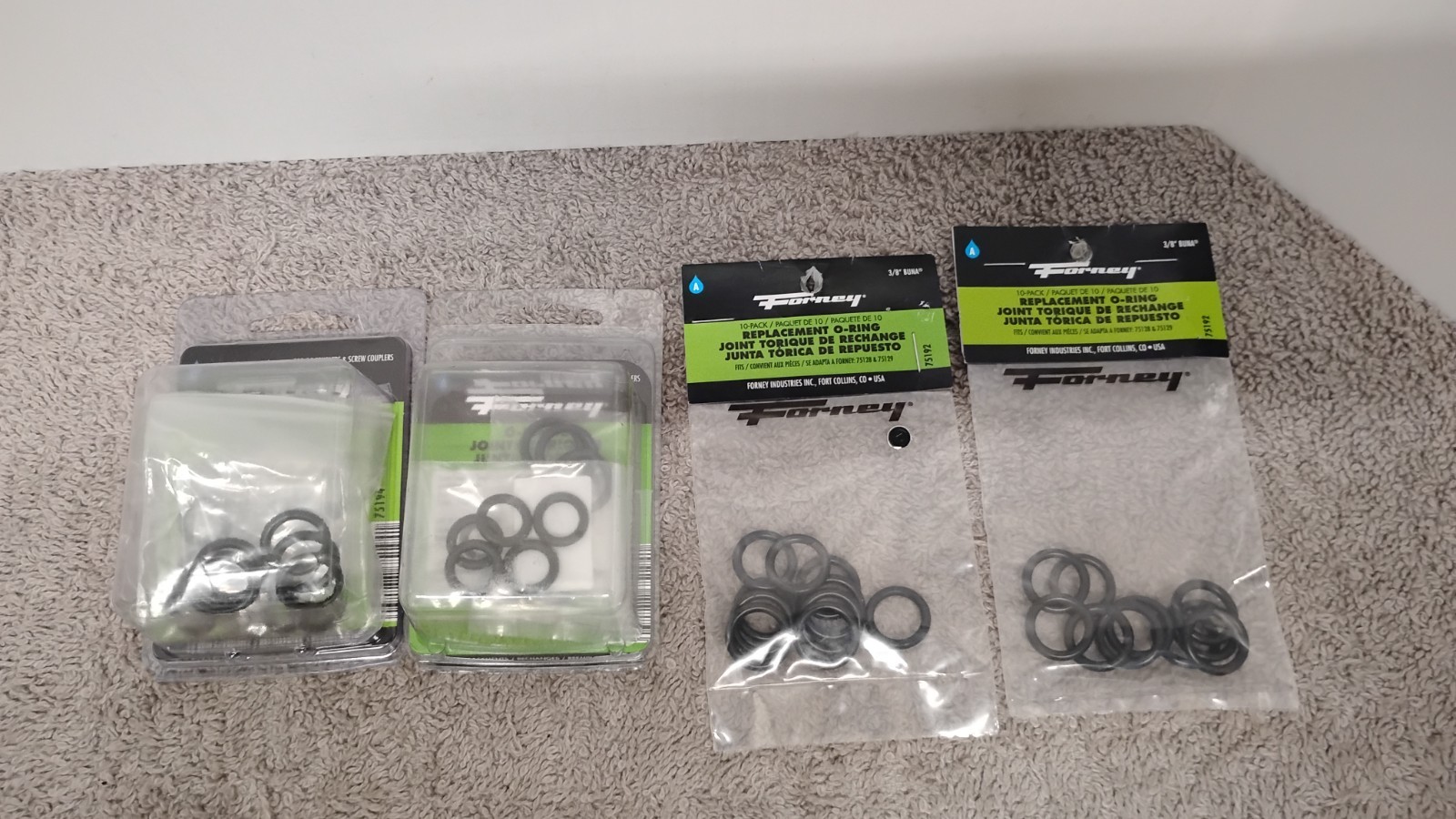 2pk Forney Coupler & screw Coupler Pressure Washer O-Ring & 2 Replacement O-ring