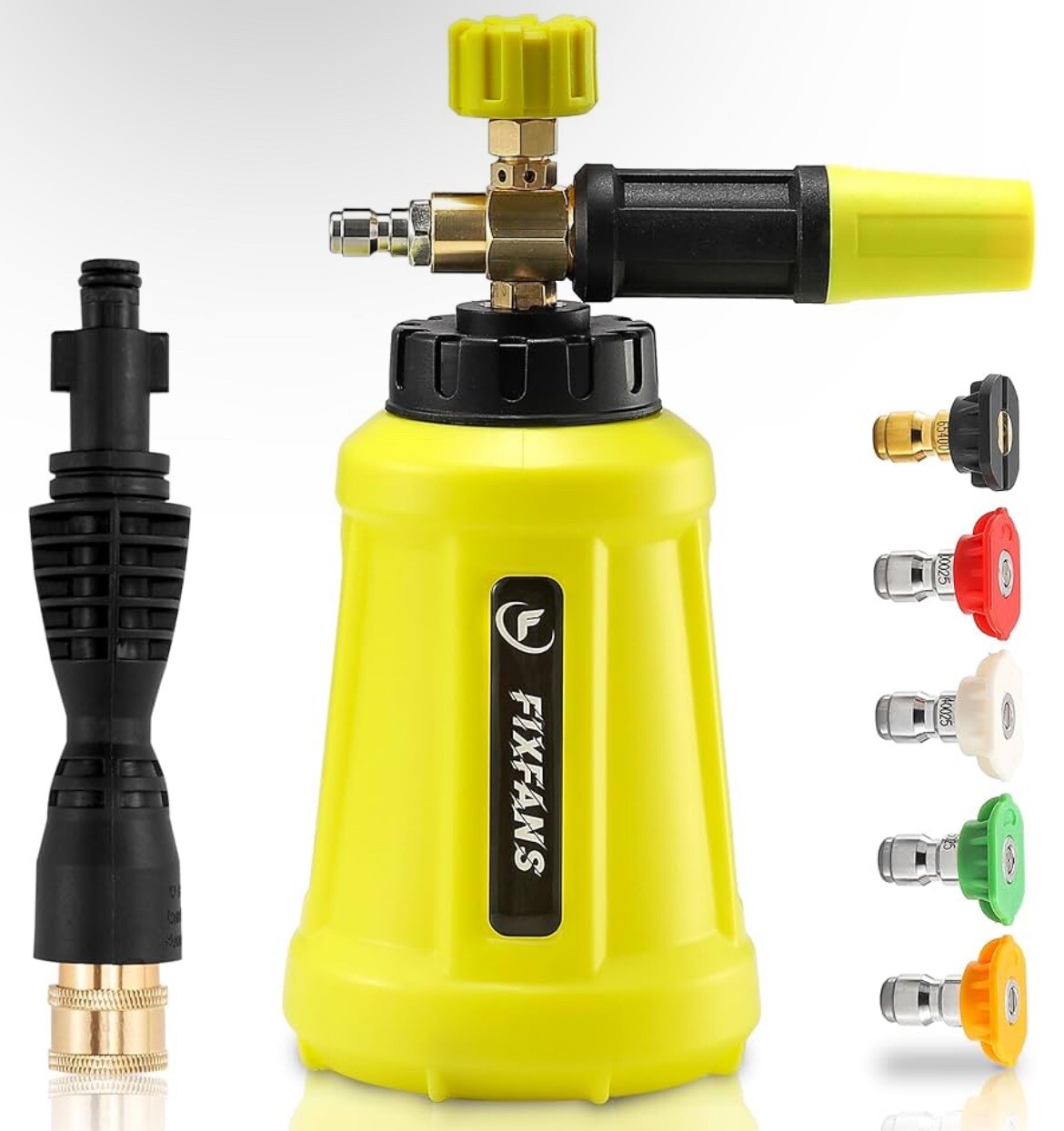 Foam Cannon, Wide Neck Snow Foam Lance with Replacement Adapte