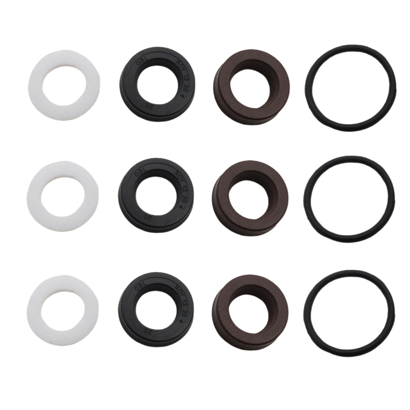 12 Pcs Pressure Washer Pump Seal Kit for Low/High Pressure Cleaning – Fits AAA 5