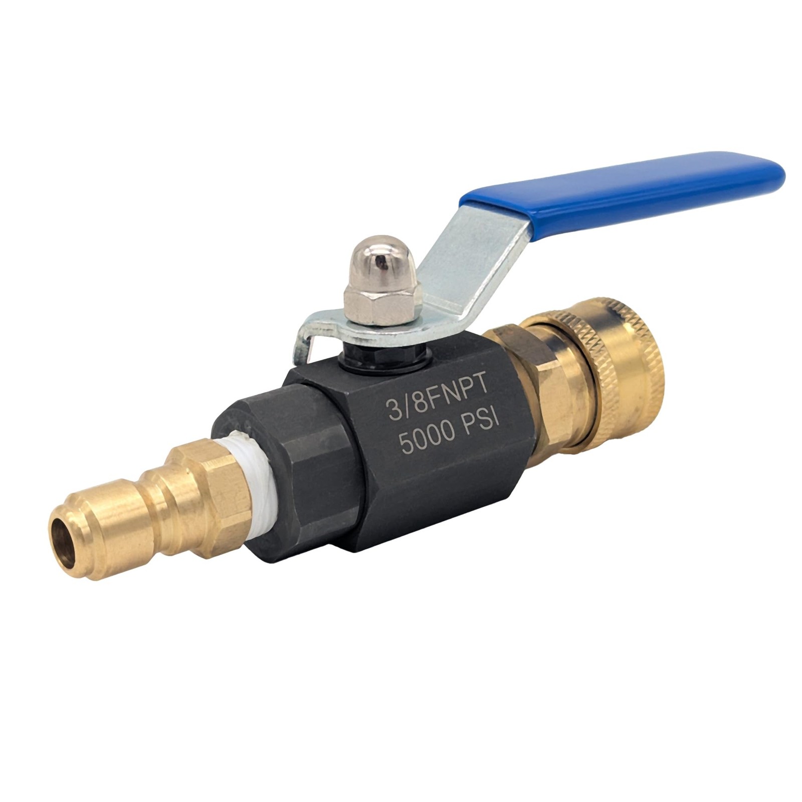 Uw11pwabv038 Power Washer Ball Valve Kit 3/8inch Male Plug X 3/8inch Female Quic