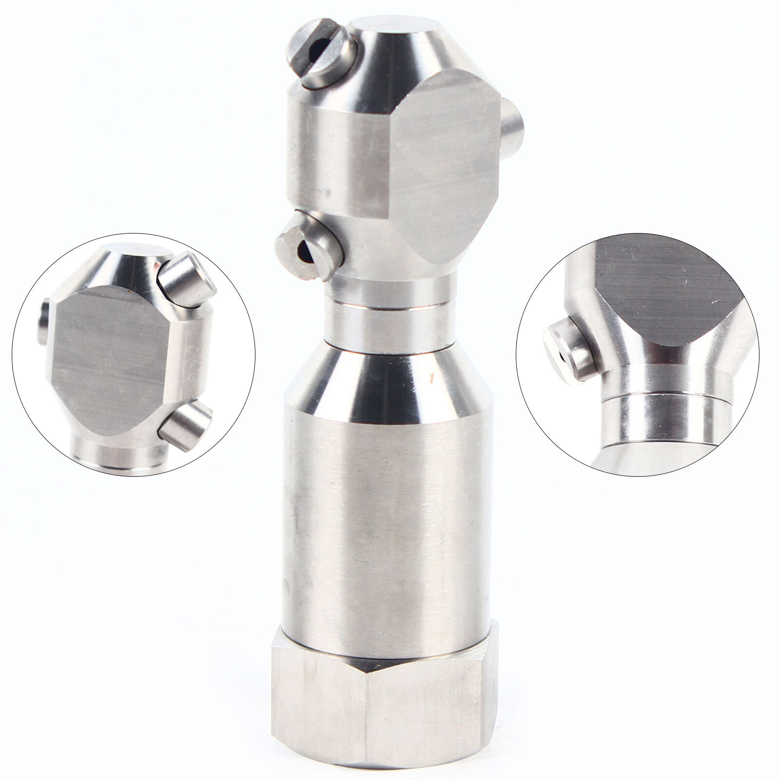 360 Rotating Tank Washing Spray Nozzle Cleaning Nozzle CE Stainless Steel