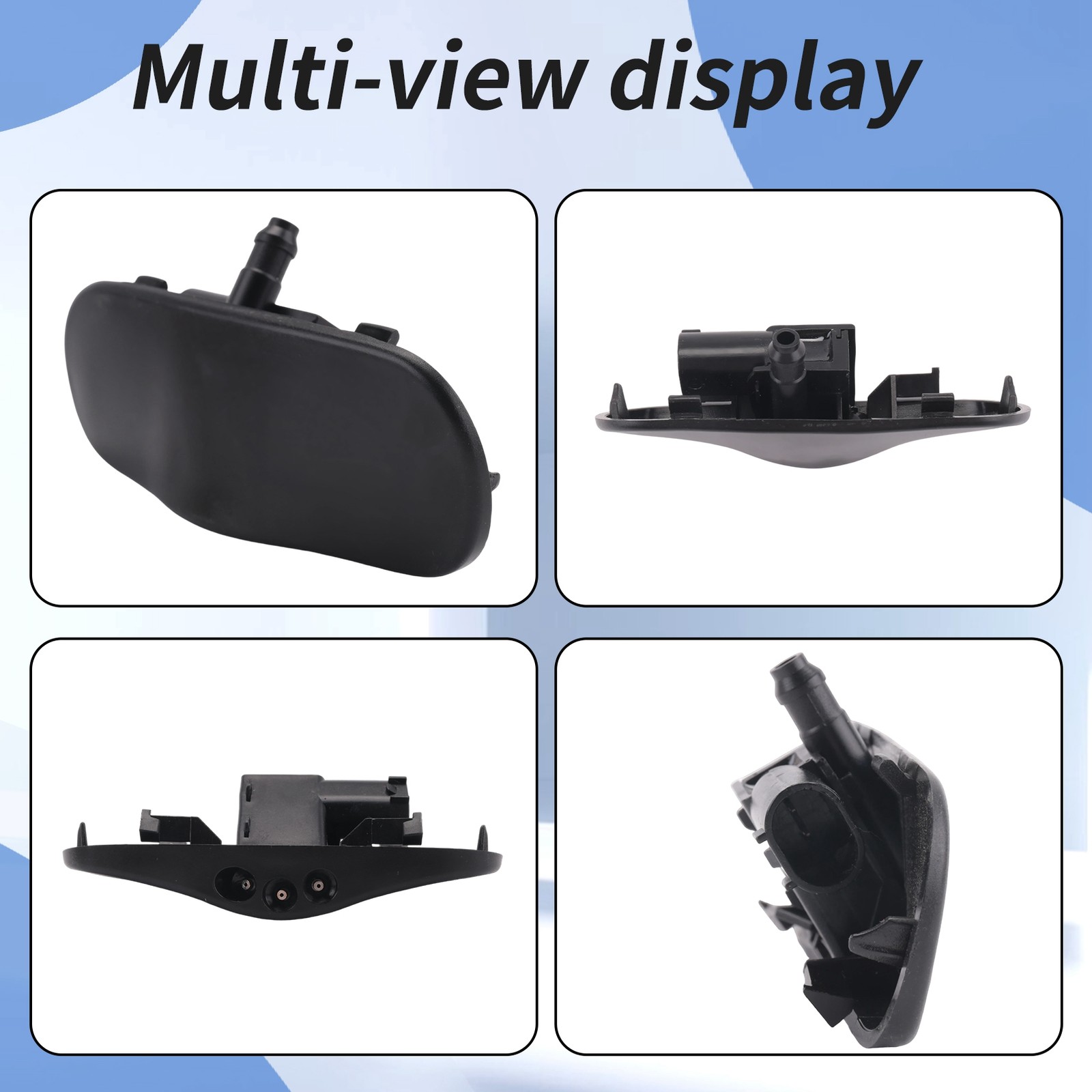 L&R Windshield Windscreen Washer Nozzle 8J0955987G / 8J0955988G for4078