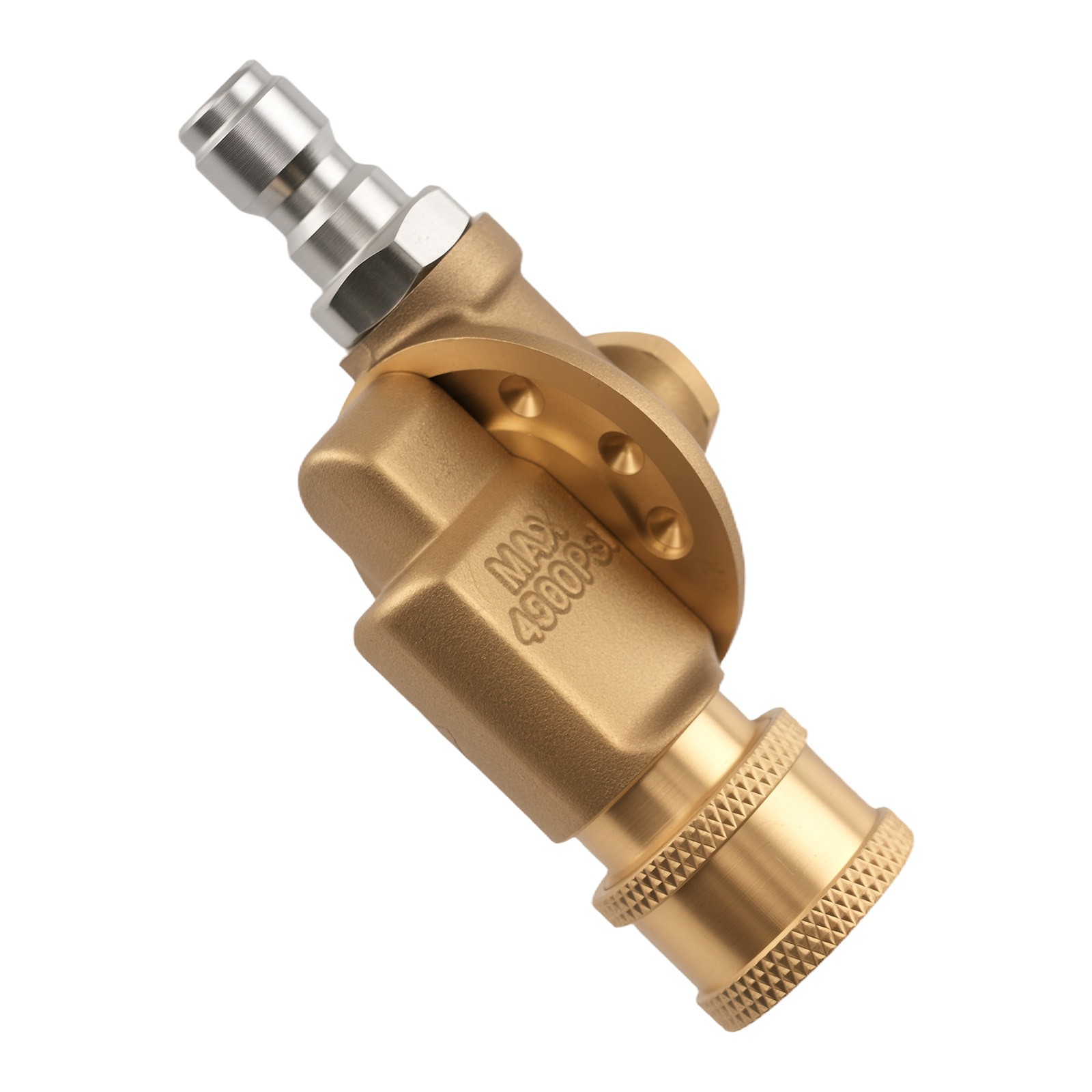 1/4″ Quick Connect Pivoting Adapter 7 Angle Adjustable Pressure Washer Coupler