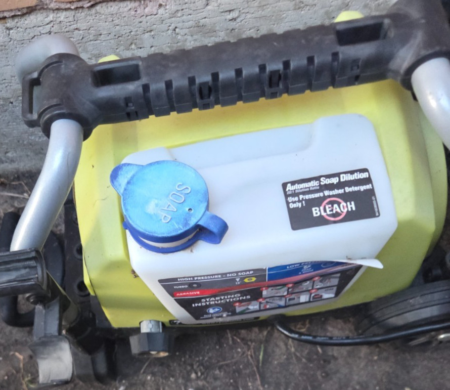 RYOBI 1900 PSI 1.2 GPM Electric Pressure Washer – No Hose or Wand
