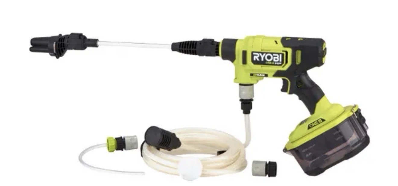 Ryobi Cold Water Pressure Washer With Foam Blaster Attachment In Great Condition