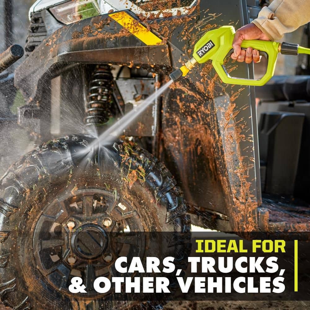RYOBI 1200 PSI 1.8 GPM Cold Water Automotive High Flow Electric Pressure Washer