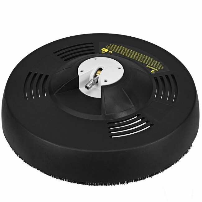 Costway Utility Surface Cleaner Pressure Washer Attachment 3000 PSI 16-Inch Head