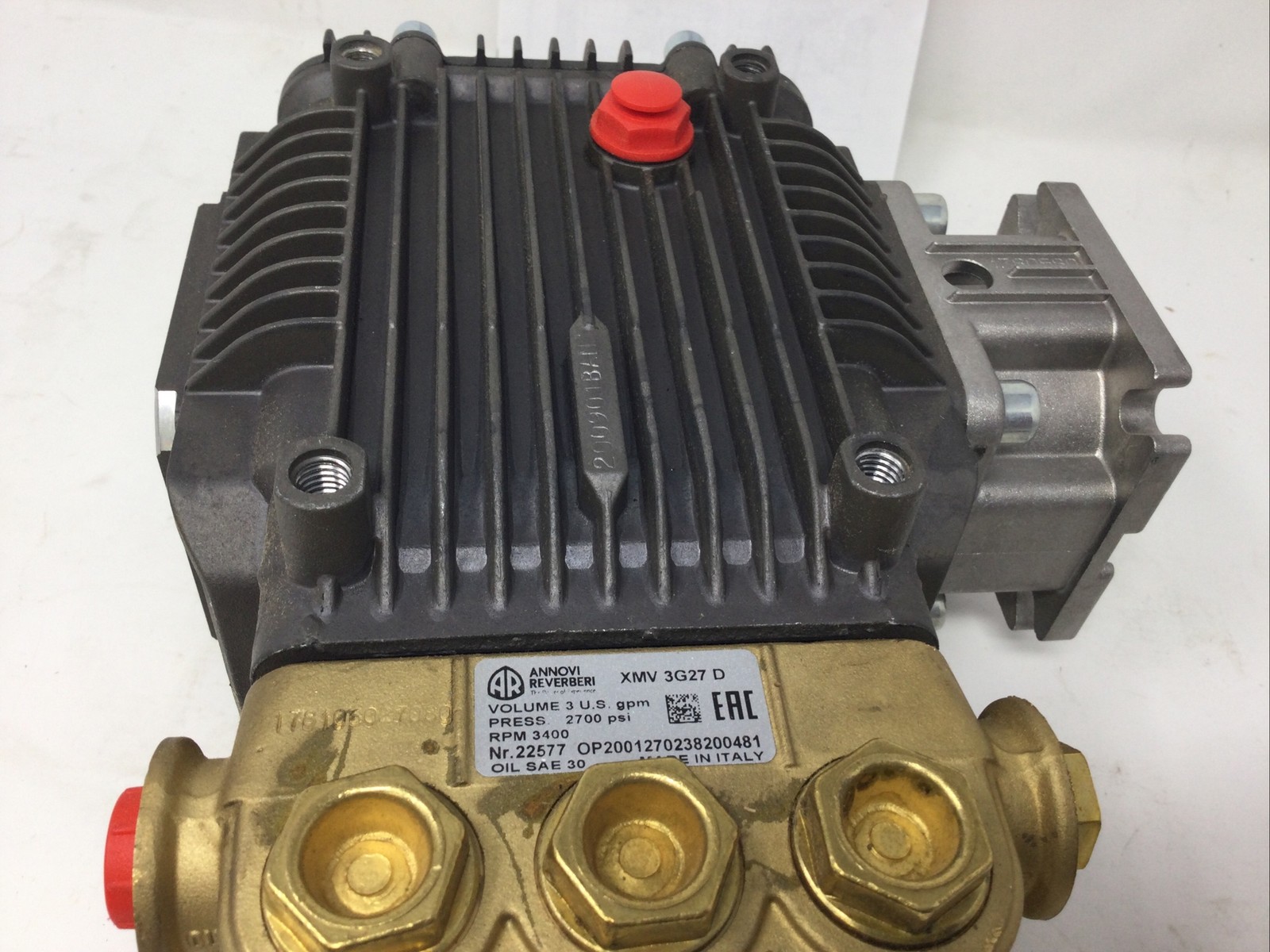 Annovi Reverberi (AR) Plunger Pump RTR-XMV3G27