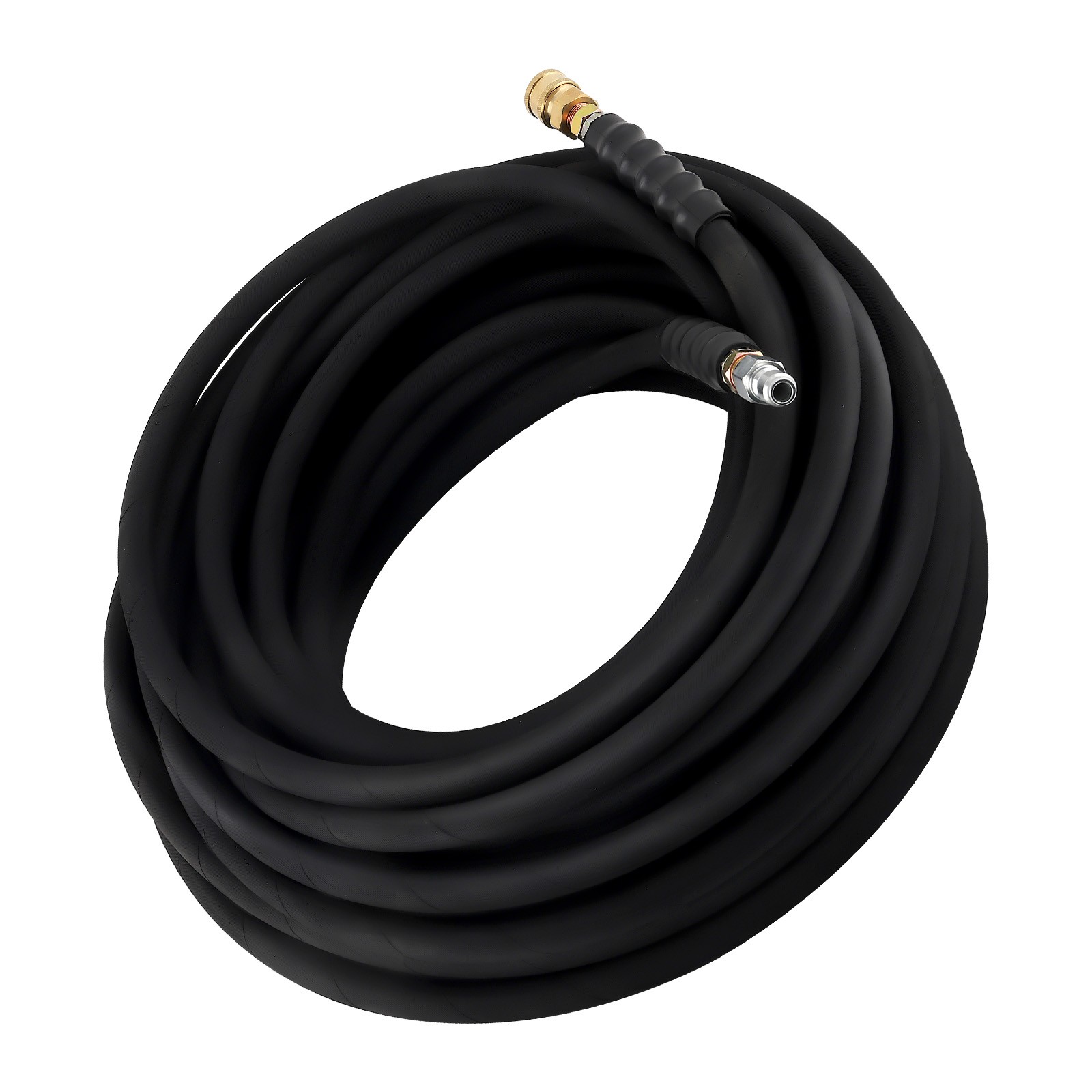 3/8″ x 100ft 6000psi HighTem Water Pressure Washer Hose Quick Connector 2 Wire