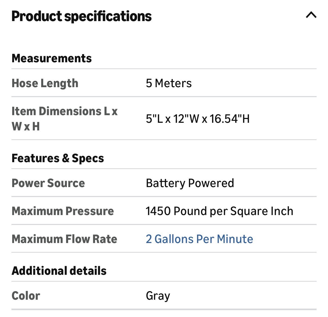 NEW! Power Pressure Washer 1450PSI w/ 3 Nozzles and Foam Cannon, Battery Powered