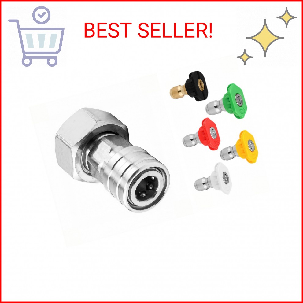 Dual Turbo Nozzle Pressure Washer 360° Rotating Turbo Nozzle For Power Washer wi
