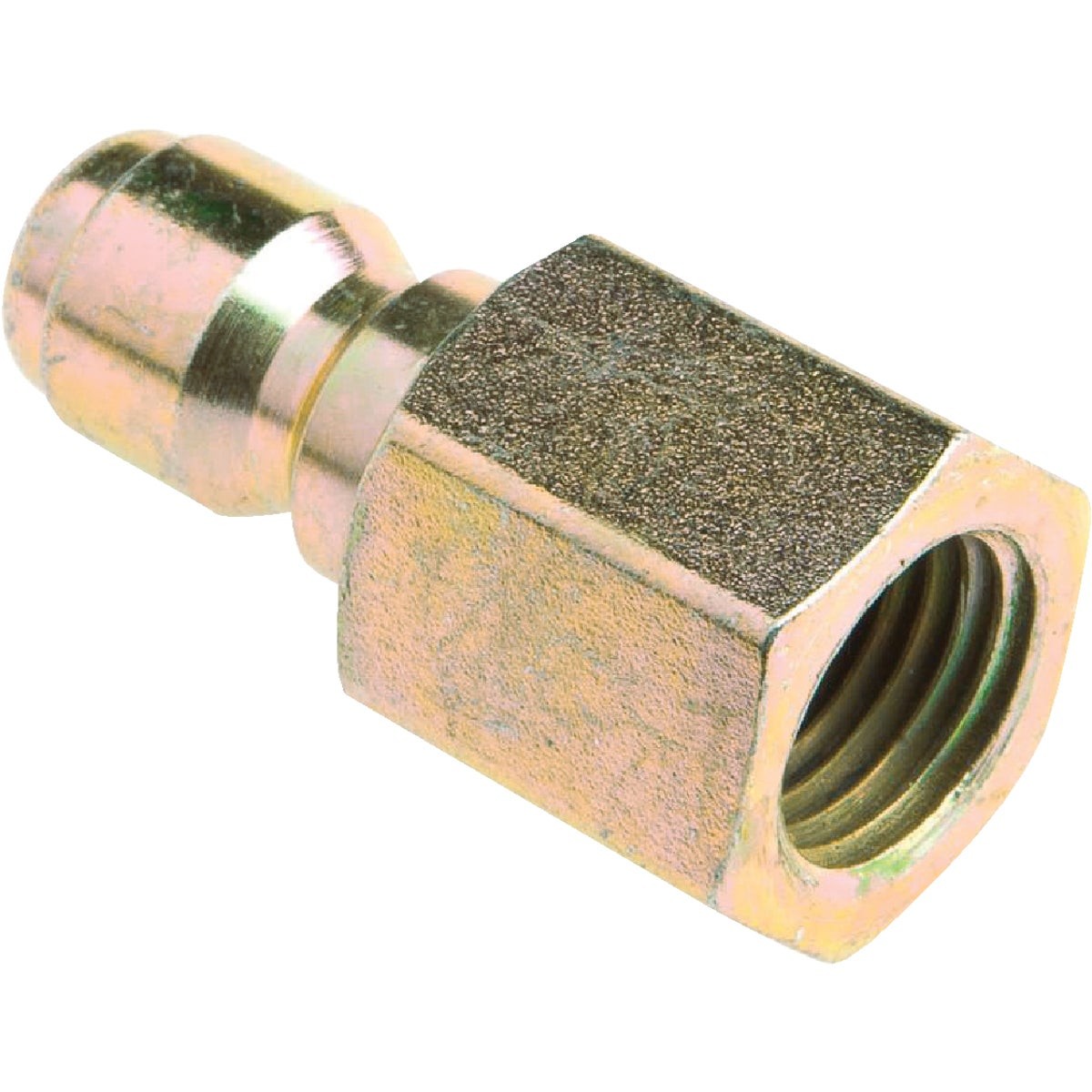 Forney 1/4 In. Female Quick Connect Pressure Washer Plug 75135 Forney 75135