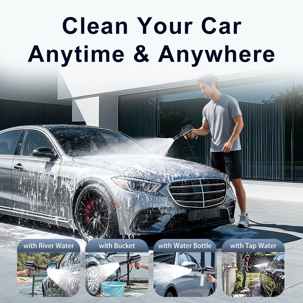 2600 PSI Electric High Pressure Washer (2.7 GPM) 3000W Motor Jet Sprayer 2.7GPM