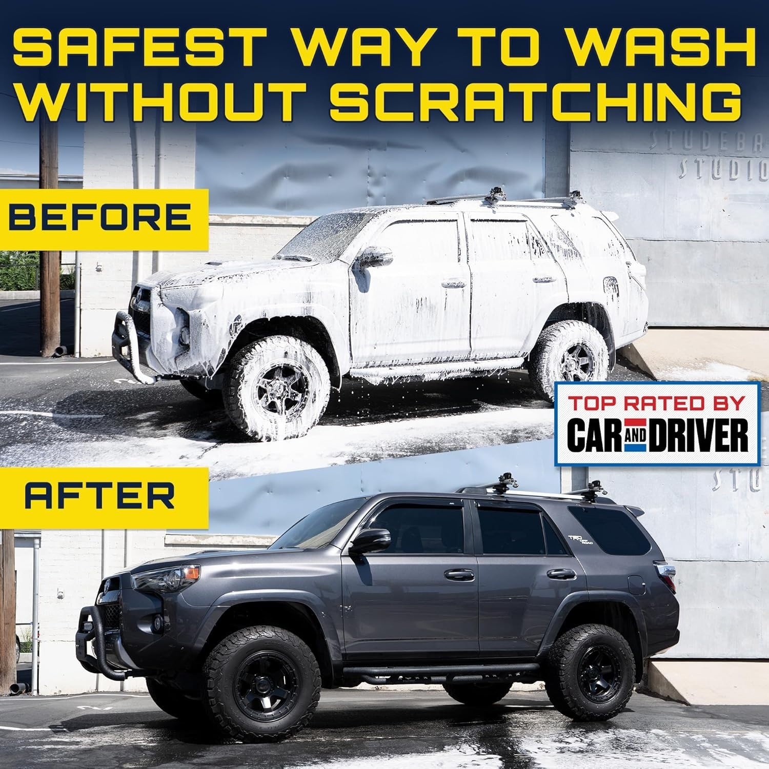 Foam King Car Wash Foam Gun, Foam Cannon for Hose Garden – The King of Suds -…