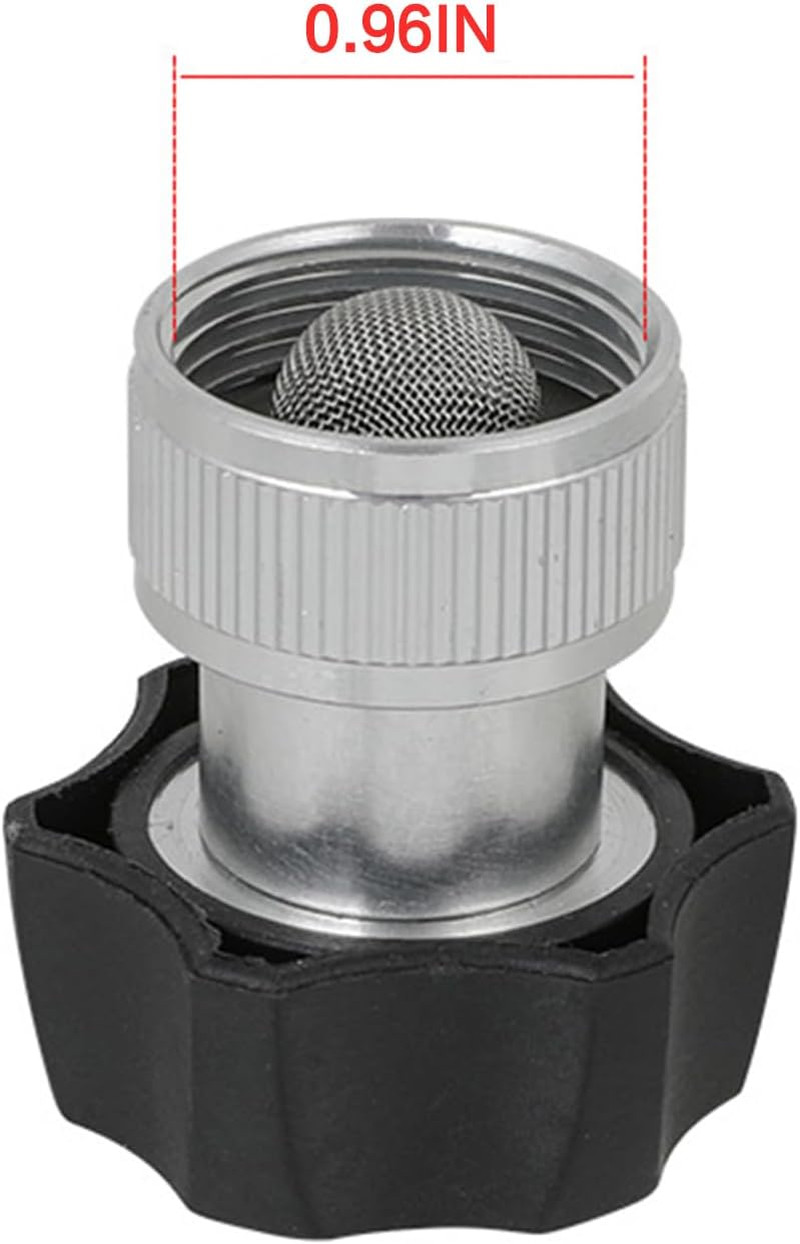 1 Piece Aluminium Electric Pressure Washer Coupler and Garden Hose Adapter 3/4 I