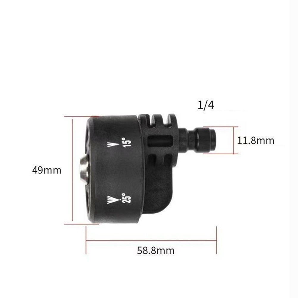 Pressure Washer Nozzle with Reinforced 304 Stainless Steel Internal Parts