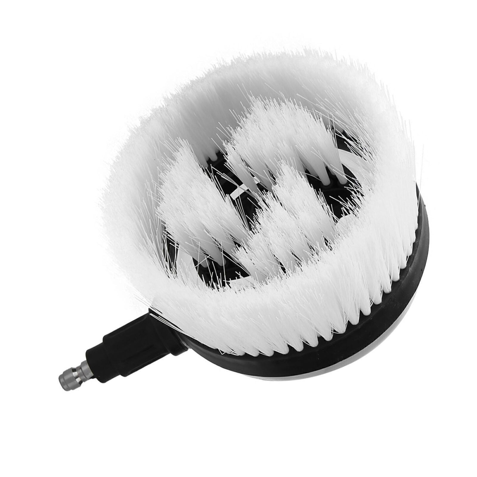 Rotary Wash Brush 360 Degrees Fan shaped for High Pressure Water Gun 1/4 Quick