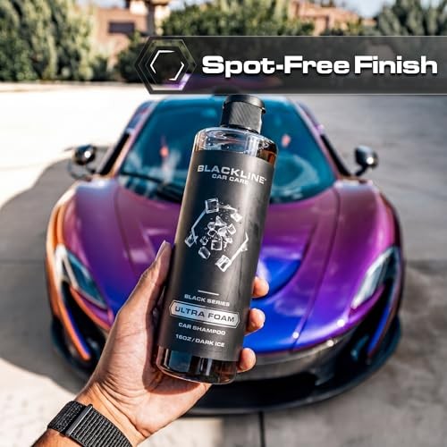 16 Fl Oz Automotive Foaming Car Shampoo – Dark Ice – Pack of 1