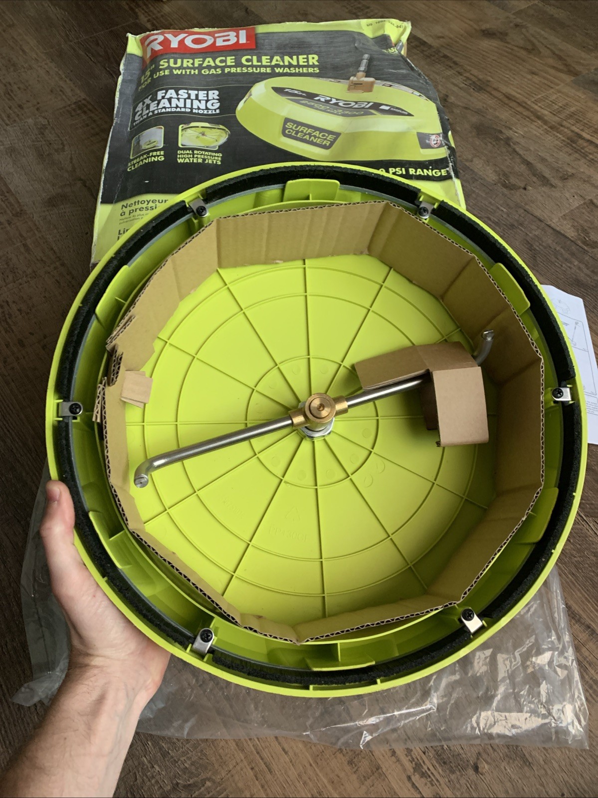 🔥 Brand New RYOBI 15 in. 3300 PSI Surface Cleaner for Gas Pressure Power Washer