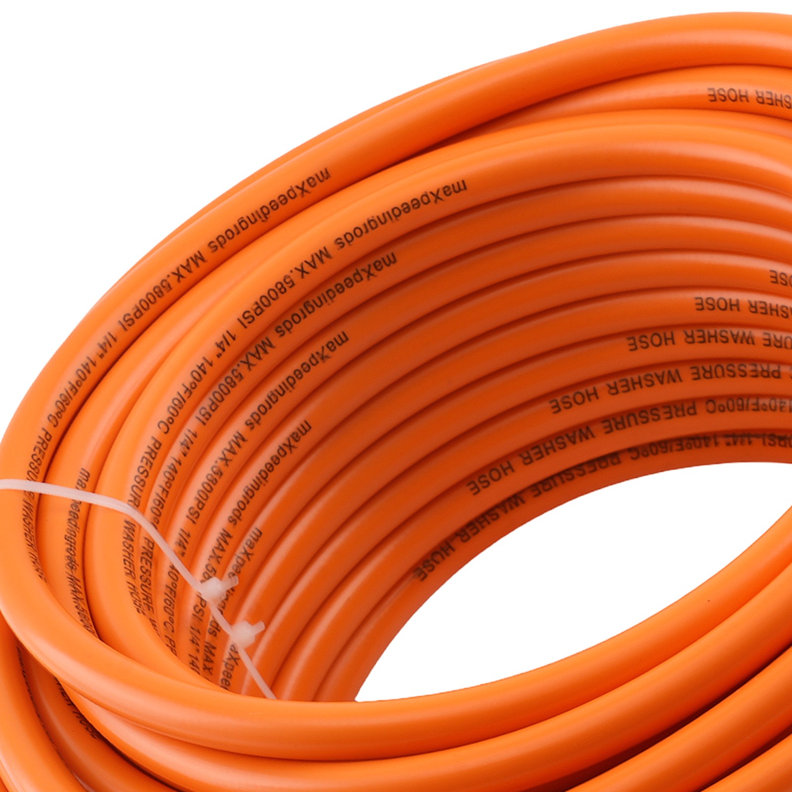 5800 PSI Pressure Washer Hose 100 Feet w/ M22-14mm to 3/8″ Coupler Kink Reistant