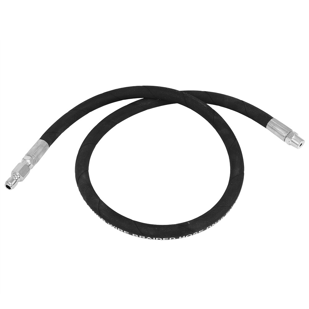 Pressure Washer Whip Hose 4 Ft X 3/8 Inch Hose Reel Connector Hose For Pressure