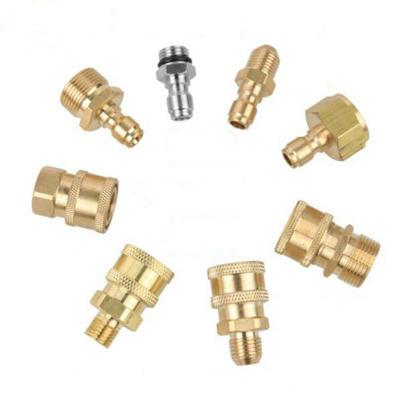 Quick Release Coupler Connector Fitting for High Pressure Washer Gun & Hose G1/4