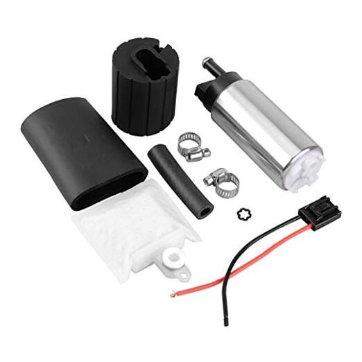 GSS342 255LPH Fuel Pump High Flow Pressure Electric Intank Fuel Pump () Silver