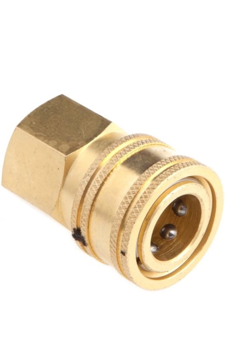 Forney 75129 Pressure Washer Accessories, Quick Coupler Female Socket, 3/8” New