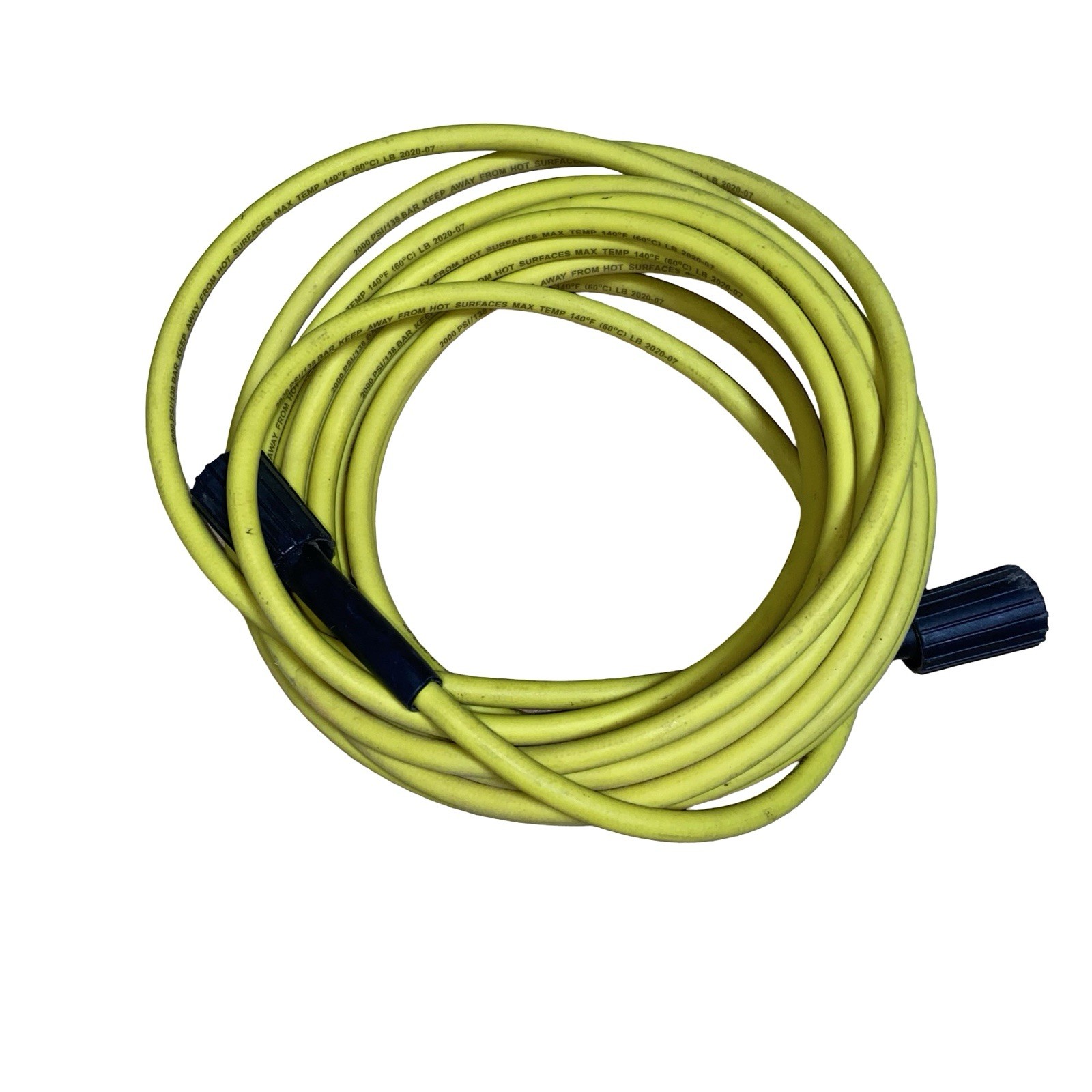 OEM Ryobi RY142022VNM 2000 PSI Cold Water Pressure Washer Hose 25ft
