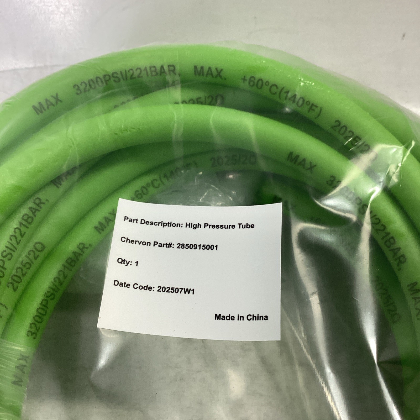 Ego 2850915001 High Pressure Tube for HPW3200 Pressure Washer
