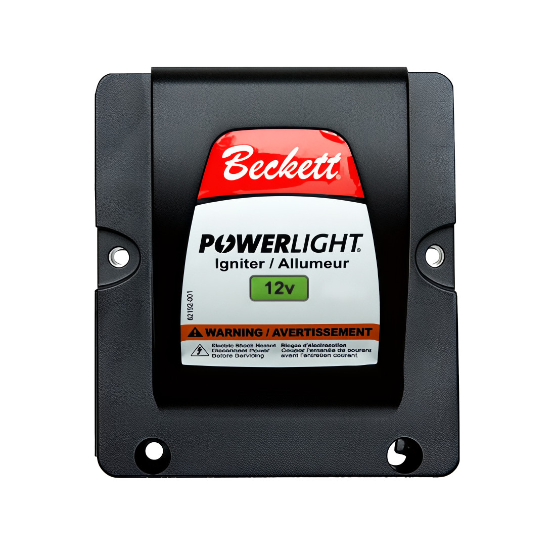 Beckett Ignitor Assembly 5270005U, 12V DC w/out Baseplate