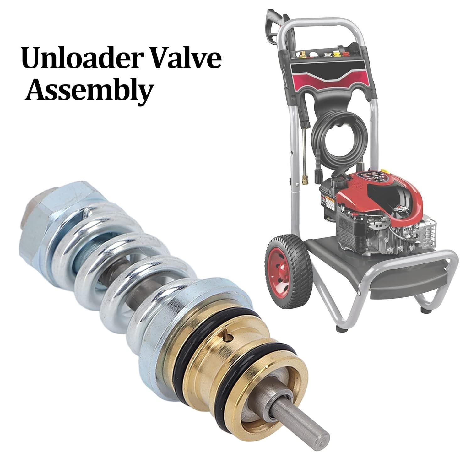 Pressure Washer Pump Unloader Valve Replacement Part for Pressure Washer Repair