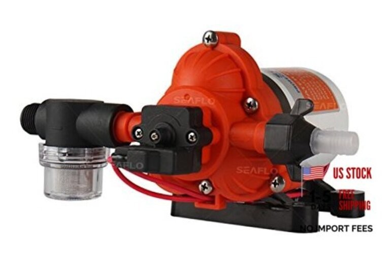 33-Series Industrial Water Pressure Pump w/Power Plug for Wall Outlet –
