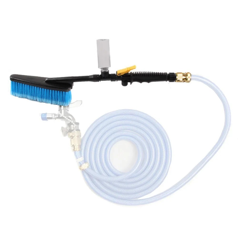 High Pressure Car Wash Brush with Foam Dispenser for Deep Cleaning & Shine US