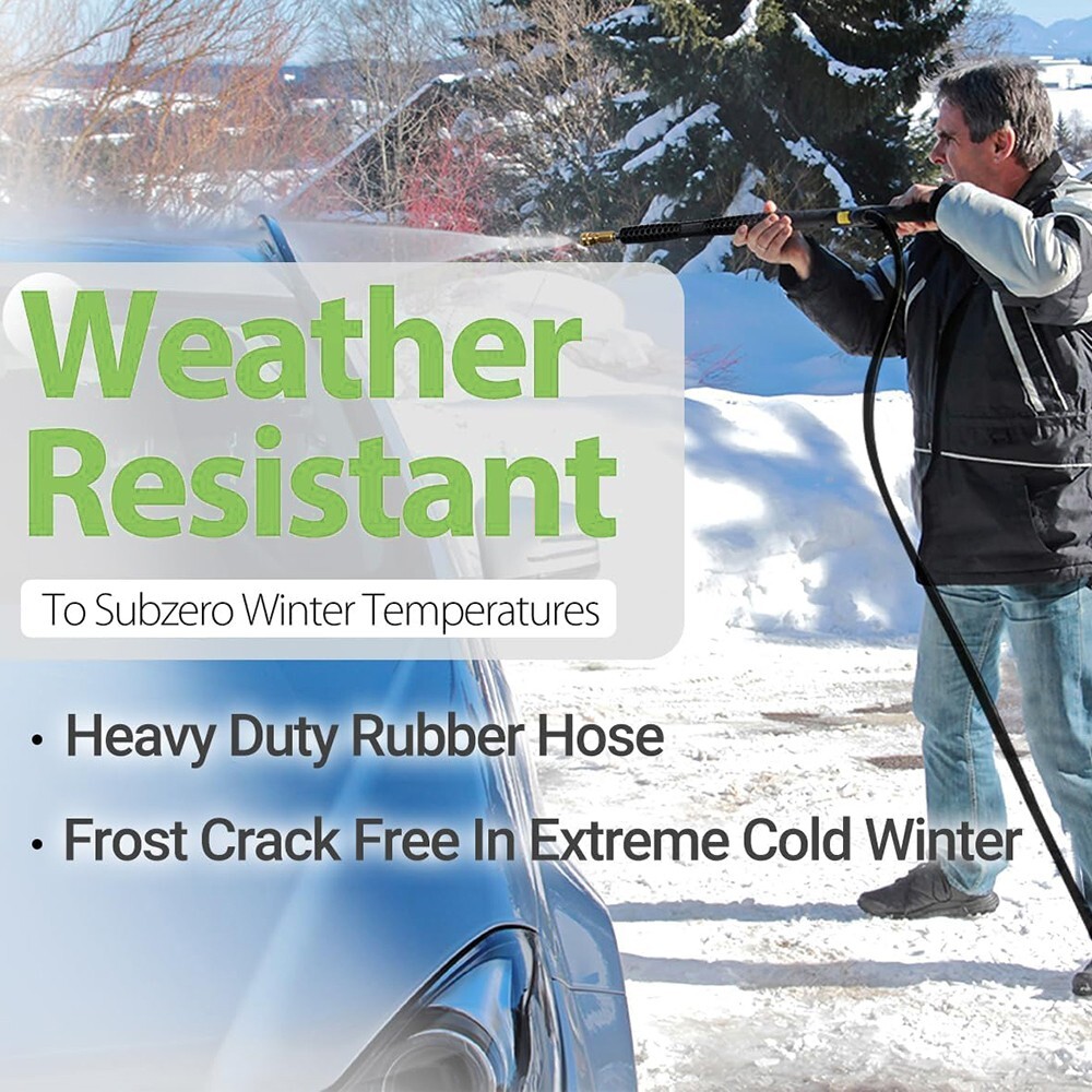 YAMATIC 4000 PSI 3/8″ Pressure Washer Hose for Hot Water Max. 212°F