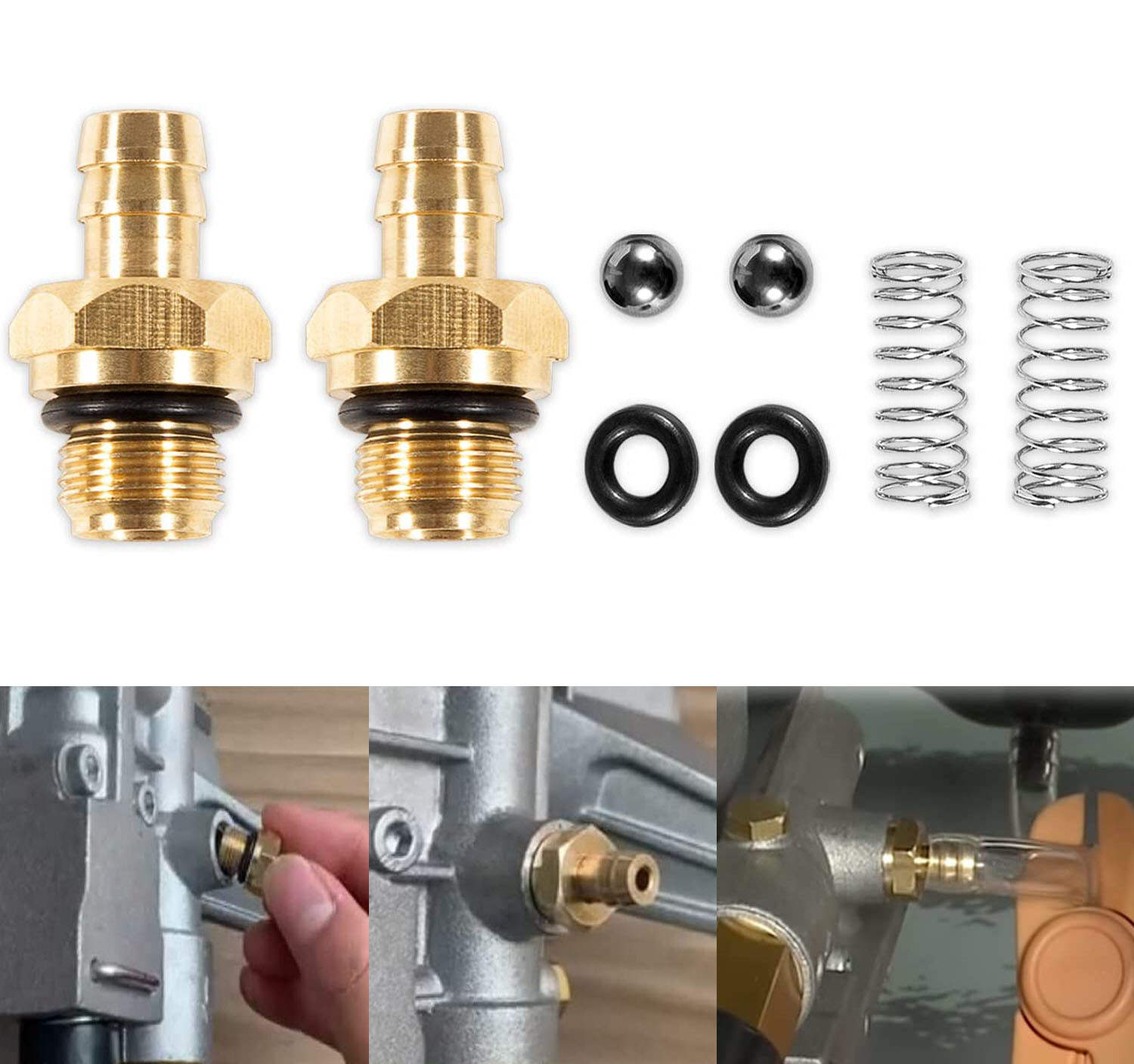 190593GS Pressure Washer Chemical Soap Injector Kit Fit Briggs Stratton Homelite