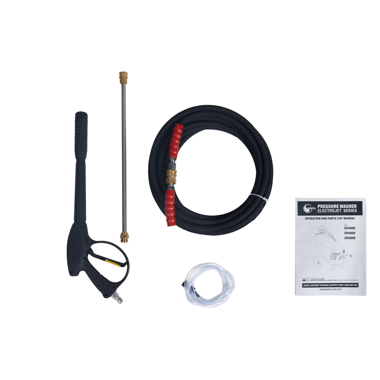 Canpump Electrojet CR3000: 2 hp Electric Pressure Washer 115 V, Auto Start-Stop
