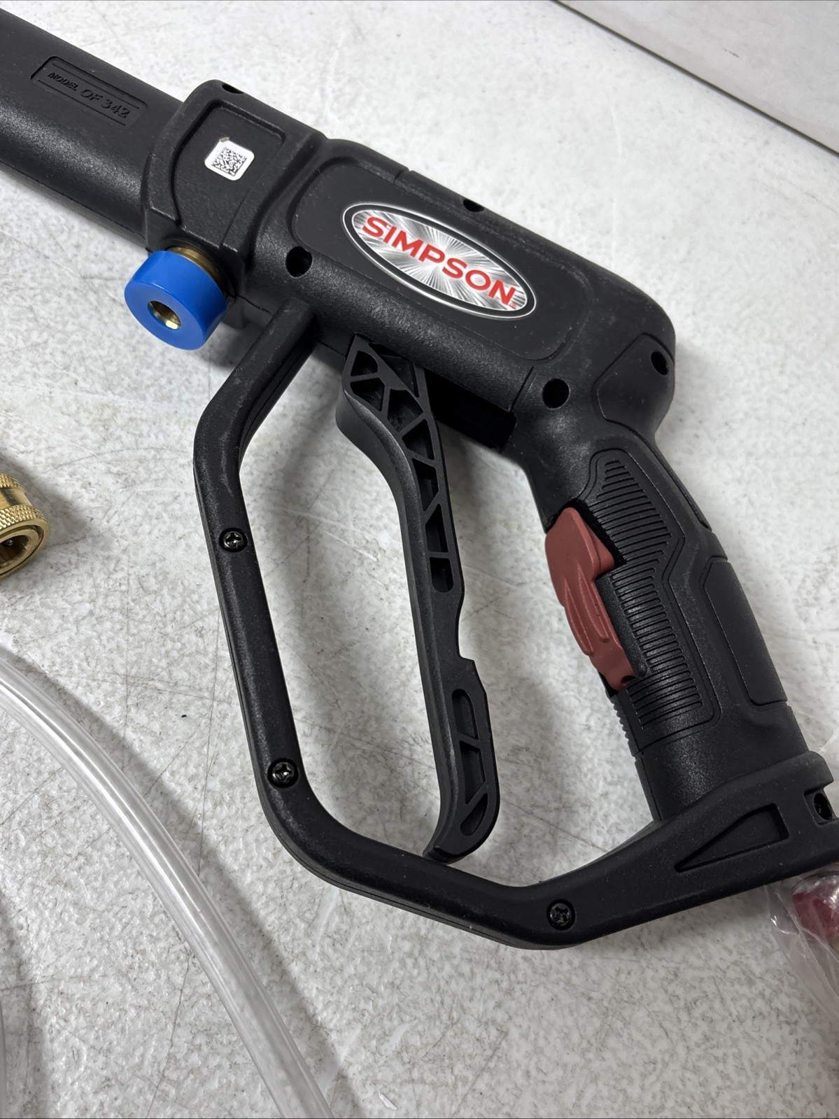 Simpson Pressure Washer OF342 Spray Gun Wand Hose Accessory Kit 3400 PSI M22