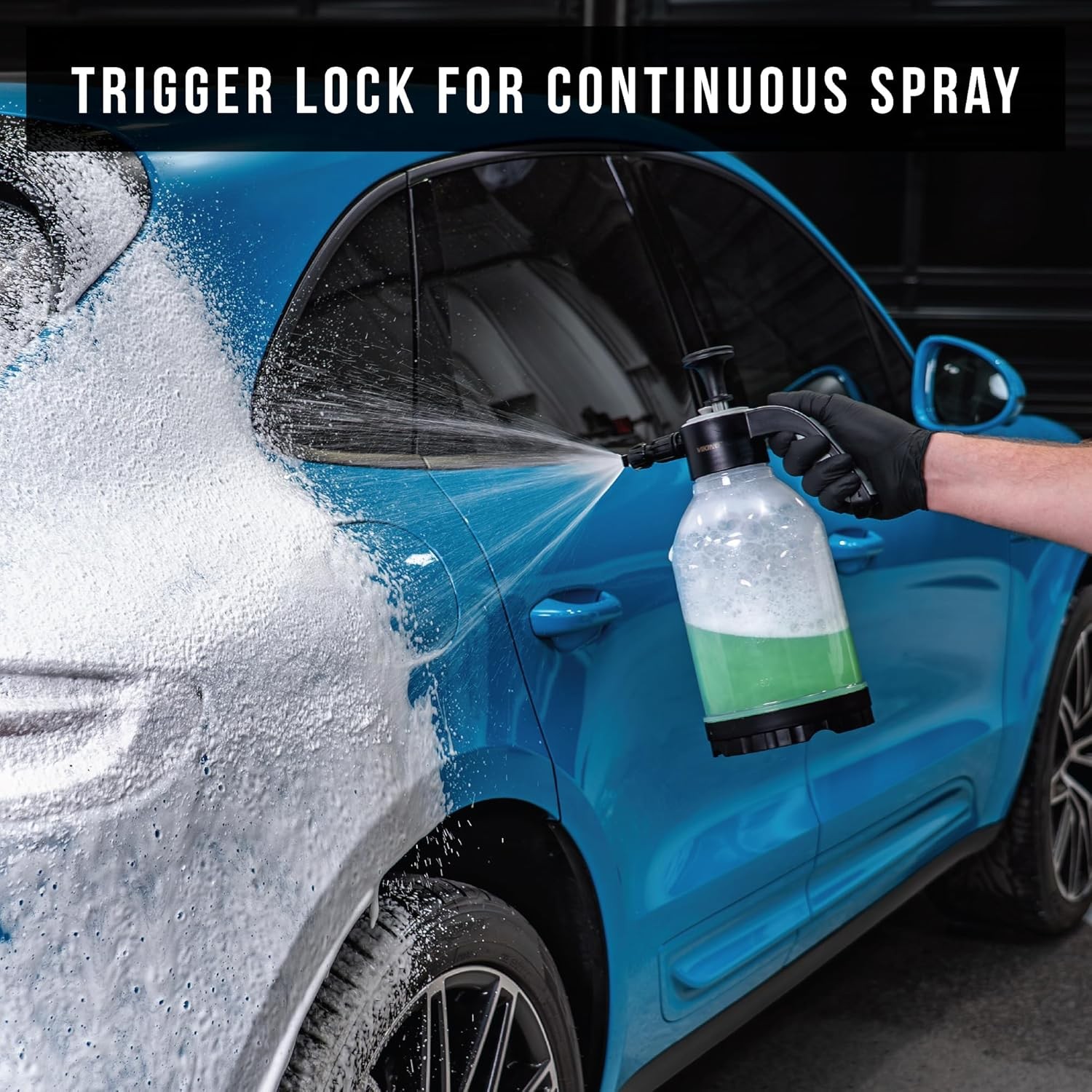 VIKING V+ Premium Foam Pump Sprayer for Car Cleaning Kit and Car Detailing Kit,