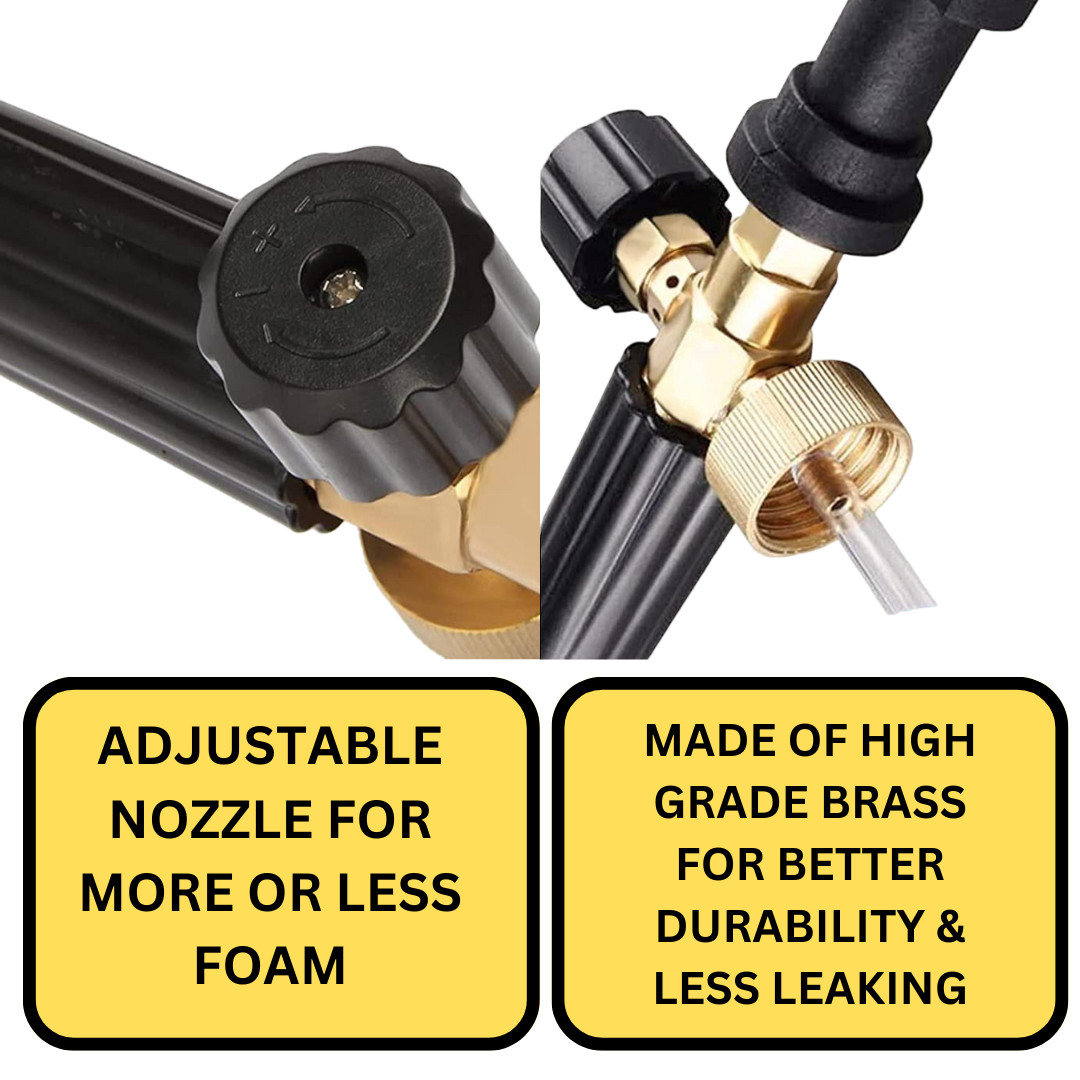 Snow Foam Gun Karcher K2-K7 Lance Cannon Car Pressure Washer Washing Bottle 1L