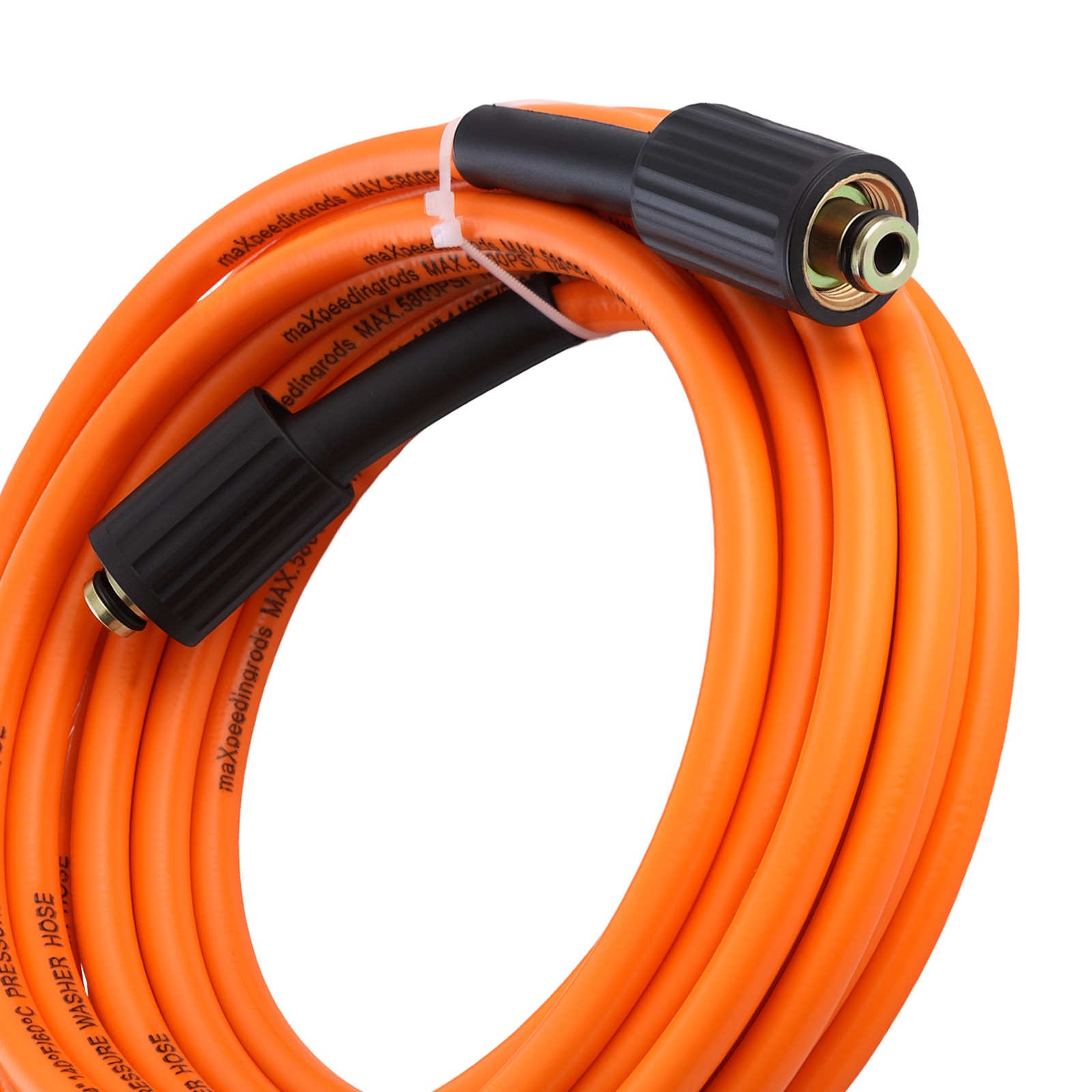 25FT Pressure Washer Hose 5800PSI 1/4″ Quick Connect Kink Resistant