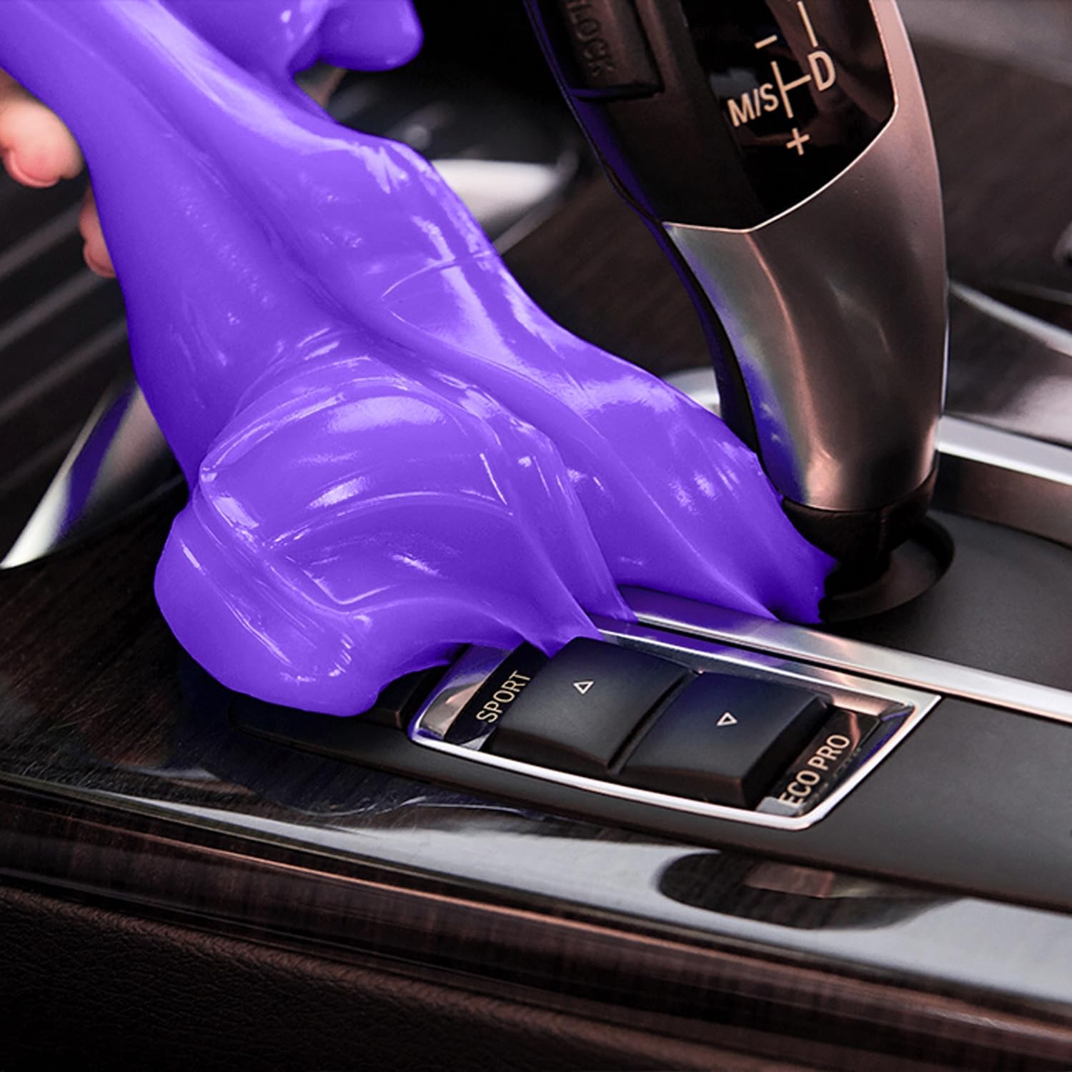 PULIDIKI Car Cleaning Gel Putty Interior Cleaner Purple